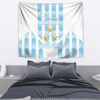 Custom Argentina Football Tapestry Vamos La Albiceleste
