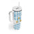 Custom Argentina Football Tumbler With Handle Vamos La Albiceleste