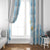 Custom Argentina Football Window Curtain Vamos La Albiceleste