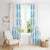 Custom Argentina Football Window Curtain Vamos La Albiceleste
