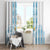 Custom Argentina Football Window Curtain Vamos La Albiceleste