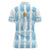 Custom Argentina Football Women Polo Shirt Vamos La Albiceleste