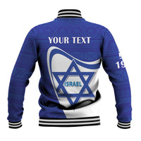 Personalised Israel Independence Day Baseball Jacket 2024 Yom Haatzmaut - Wonder Print Shop