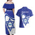 Personalised Israel Independence Day Couples Matching Off Shoulder Maxi Dress and Hawaiian Shirt 2024 Yom Haatzmaut - Wonder Print Shop