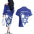 Personalised Israel Independence Day Couples Matching Off The Shoulder Long Sleeve Dress and Hawaiian Shirt 2024 Yom Haatzmaut - Wonder Print Shop