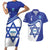 Personalised Israel Independence Day Couples Matching Short Sleeve Bodycon Dress and Hawaiian Shirt 2024 Yom Haatzmaut - Wonder Print Shop