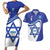 Personalised Israel Independence Day Couples Matching Short Sleeve Bodycon Dress and Hawaiian Shirt 2024 Yom Haatzmaut