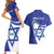 Personalised Israel Independence Day Couples Matching Short Sleeve Bodycon Dress and Hawaiian Shirt 2024 Yom Haatzmaut