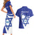 Personalised Israel Independence Day Couples Matching Short Sleeve Bodycon Dress and Hawaiian Shirt 2024 Yom Haatzmaut - Wonder Print Shop