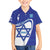 Personalised Israel Independence Day Family Matching Long Sleeve Bodycon Dress and Hawaiian Shirt 2024 Yom Haatzmaut