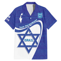 Personalised Israel Independence Day Family Matching Mermaid Dress and Hawaiian Shirt 2024 Yom Haatzmaut - Wonder Print Shop