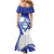 Personalised Israel Independence Day Family Matching Mermaid Dress and Hawaiian Shirt 2024 Yom Haatzmaut - Wonder Print Shop