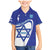 Personalised Israel Independence Day Family Matching Mermaid Dress and Hawaiian Shirt 2024 Yom Haatzmaut - Wonder Print Shop