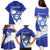Personalised Israel Independence Day Family Matching Puletasi and Hawaiian Shirt 2024 Yom Haatzmaut - Wonder Print Shop
