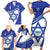 Personalised Israel Independence Day Family Matching Short Sleeve Bodycon Dress and Hawaiian Shirt 2024 Yom Haatzmaut