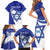 Personalised Israel Independence Day Family Matching Short Sleeve Bodycon Dress and Hawaiian Shirt 2024 Yom Haatzmaut - Wonder Print Shop