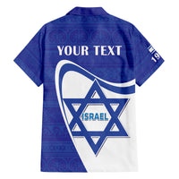 Personalised Israel Independence Day Family Matching Tank Maxi Dress and Hawaiian Shirt 2024 Yom Haatzmaut - Wonder Print Shop