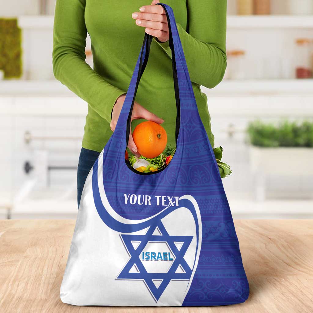Personalised Israel Independence Day Grocery Bag Yom Haatzmaut