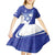 Personalised Israel Independence Day Kid Short Sleeve Dress 2024 Yom Haatzmaut - Wonder Print Shop