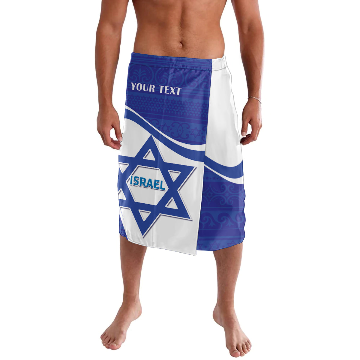 Personalised Israel Independence Day Lavalava 2024 Yom Haatzmaut
