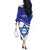 Personalised Israel Independence Day Off The Shoulder Long Sleeve Dress 2024 Yom Haatzmaut - Wonder Print Shop