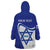 Personalised Israel Independence Day Wearable Blanket Hoodie 2024 Yom Haatzmaut