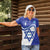 Personalised Israel Independence Day Women Polo Shirt 2024 Yom Haatzmaut