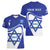Personalised Israel Independence Day Women V-Neck T-Shirt 2024 Yom Haatzmaut