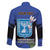Personalised Israel Independence Day Family Matching Puletasi and Hawaiian Shirt Menorah With Cyclamen Persicum Grunge - Wonder Print Shop