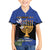 Personalised Israel Independence Day Hawaiian Shirt Menorah With Cyclamen Persicum Grunge