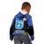 Personalised Israel Independence Day Kid Hoodie Menorah With Cyclamen Persicum Grunge - Wonder Print Shop