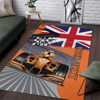 Personalised British Norris Area Rug 2025 Champion Australia GP