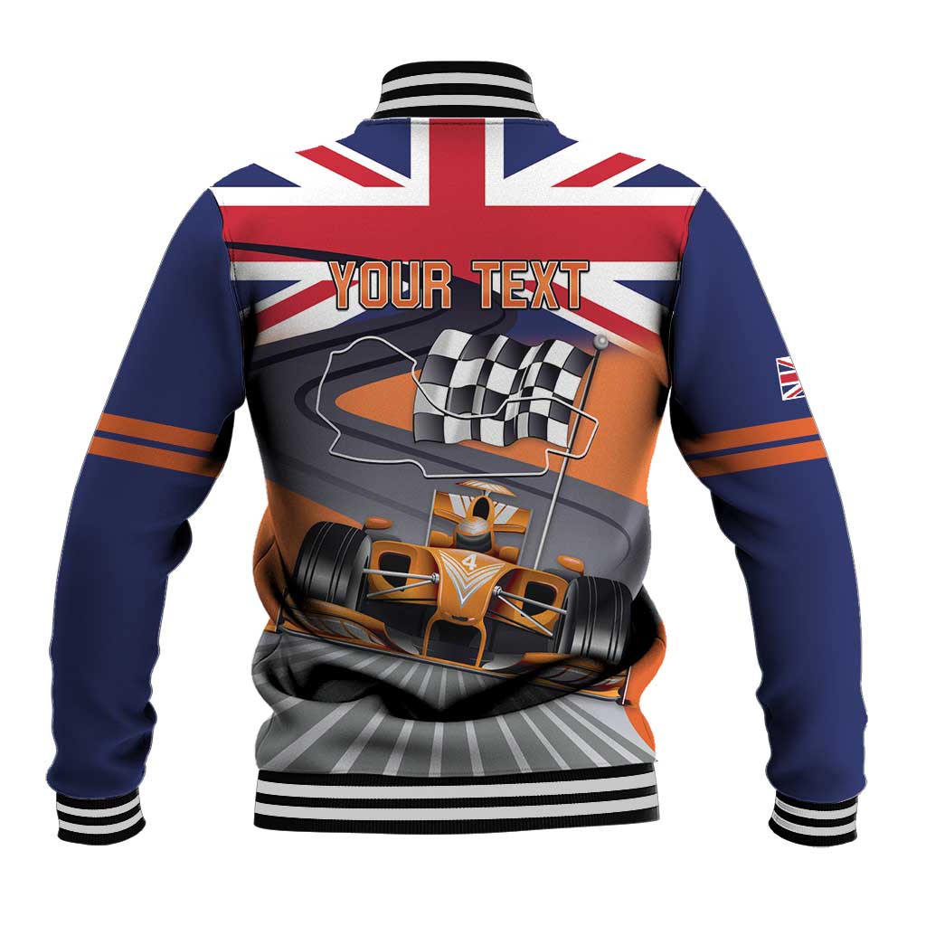 Personalised British Norris Baseball Jacket 2025 Champion Australia GP