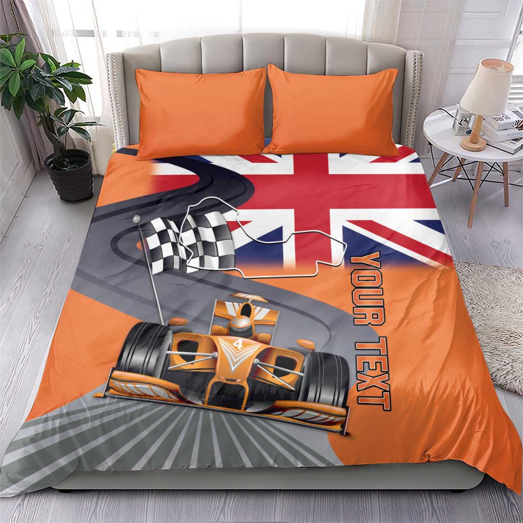 Personalised British Norris Bedding Set 2025 Champion Australia GP
