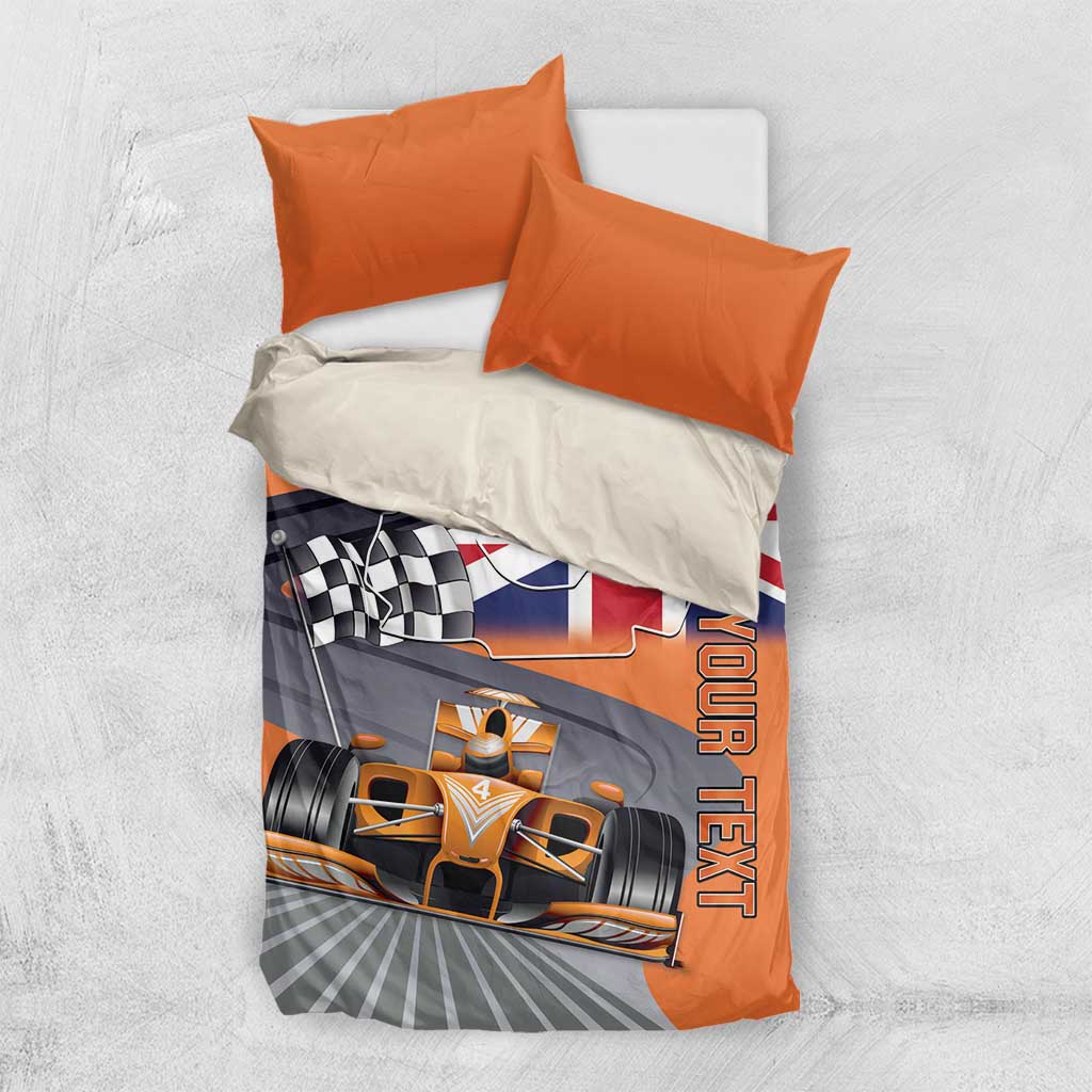 Personalised British Norris Bedding Set 2025 Champion Australia GP