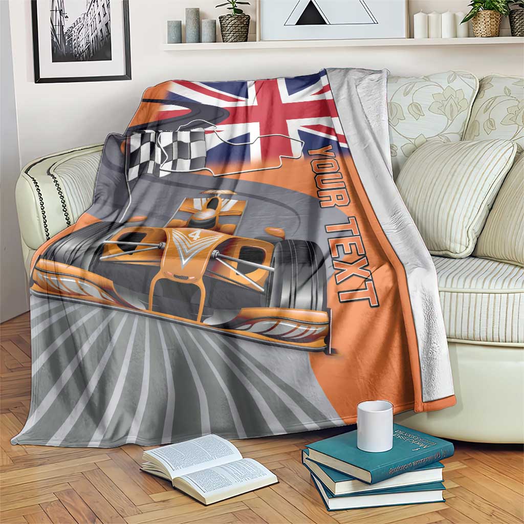 Personalised British Norris Blanket 2025 Champion Australia GP