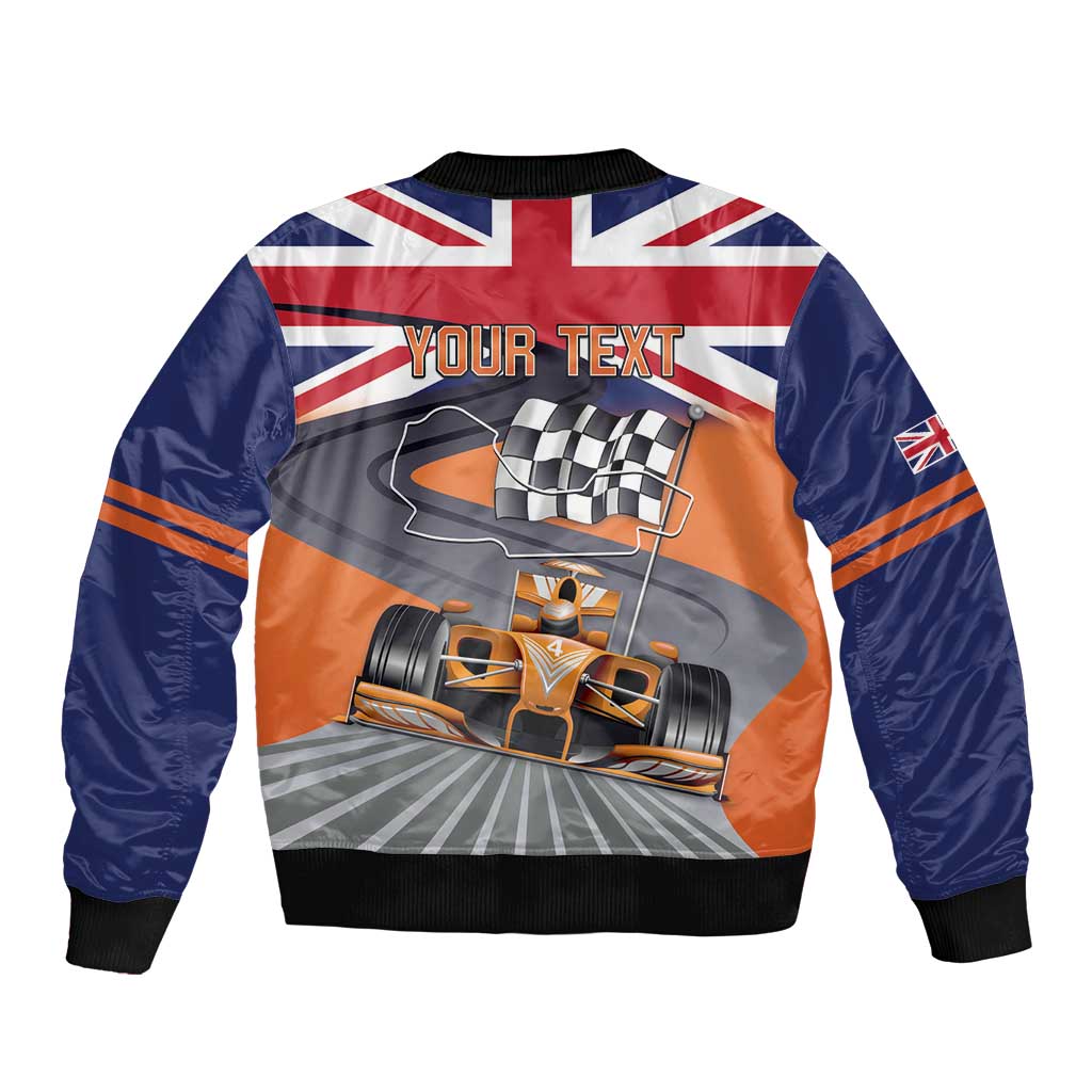 Personalised British Norris Bomber Jacket 2025 Champion Australia GP