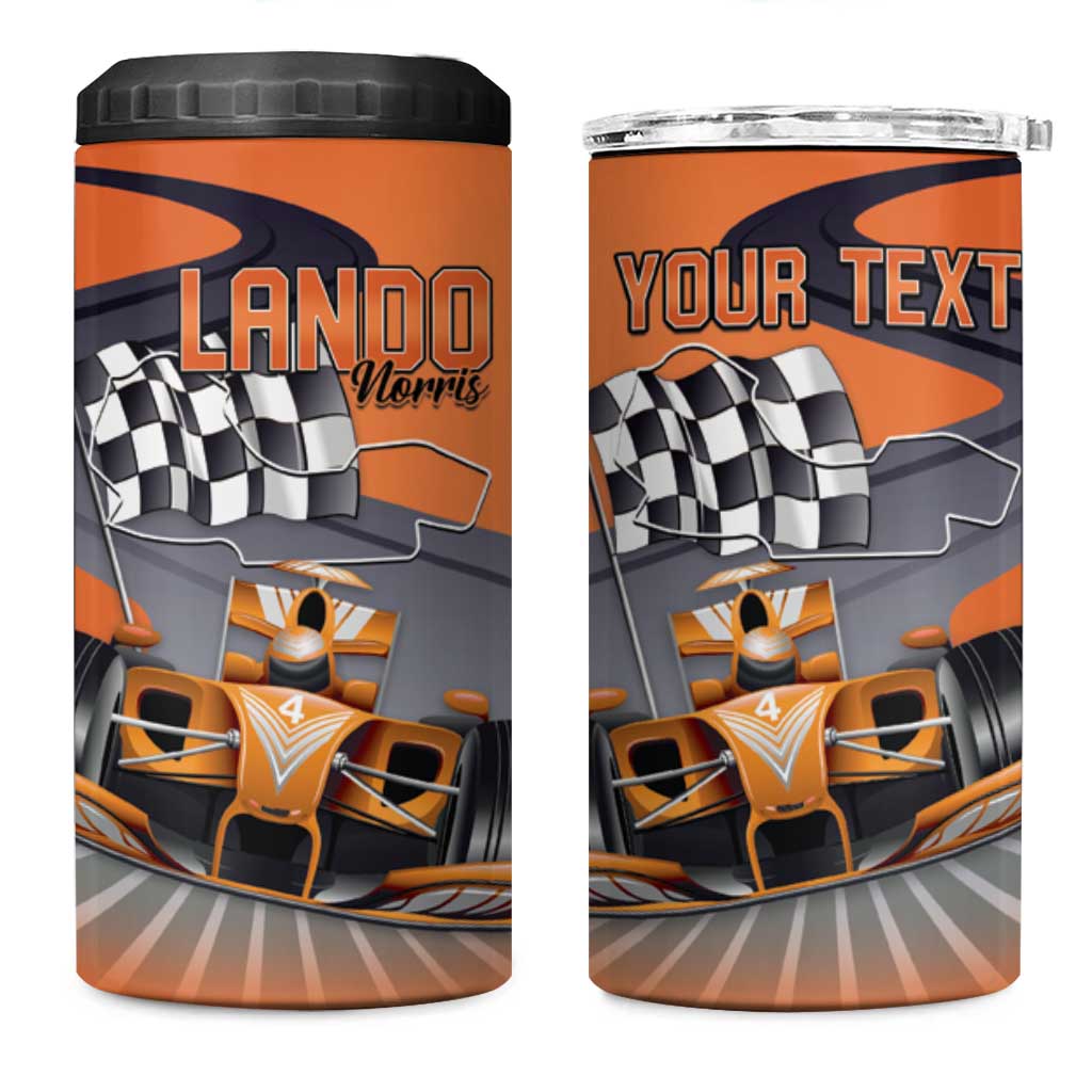 Personalised British Norris 4 in 1 Can Cooler Tumbler 2025 Champion Australia GP