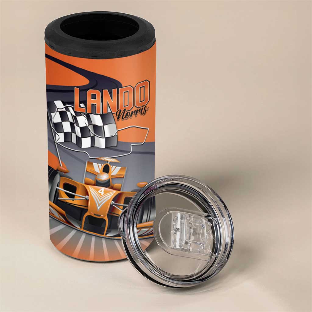 Personalised British Norris 4 in 1 Can Cooler Tumbler 2025 Champion Australia GP