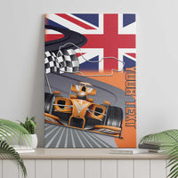 Personalised British Norris Canvas Wall Art 2025 Champion Australia GP