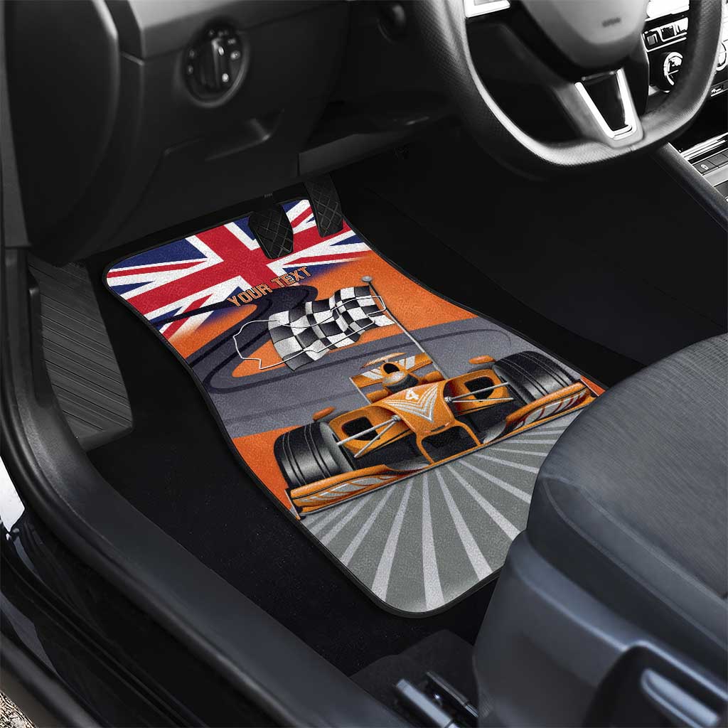 Personalised British Norris Car Mats 2025 Champion Australia GP