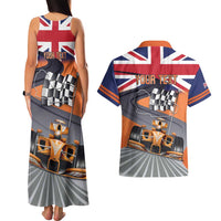 Personalised British Norris Couples Matching Tank Maxi Dress and Hawaiian Shirt 2025 Champion Australia GP
