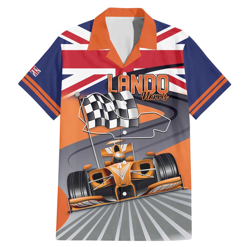 Personalised British Norris Family Matching Mermaid Dress and Hawaiian Shirt 2025 Champion Australia GP