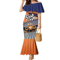 Personalised British Norris Family Matching Mermaid Dress and Hawaiian Shirt 2025 Champion Australia GP