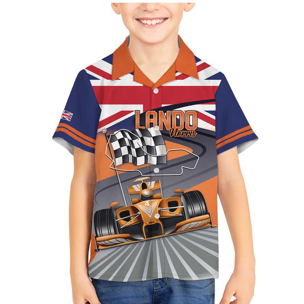 Personalised British Norris Family Matching Mermaid Dress and Hawaiian Shirt 2025 Champion Australia GP