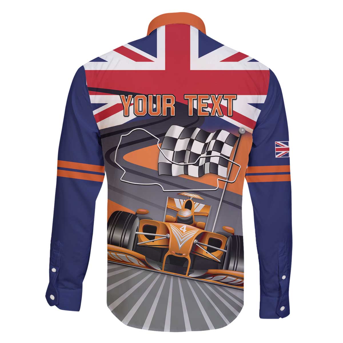 Personalised British Norris Family Matching Off The Shoulder Long Sleeve Dress and Hawaiian Shirt 2025 Champion Australia GP