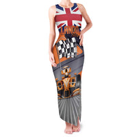 Personalised British Norris Family Matching Tank Maxi Dress and Hawaiian Shirt 2025 Champion Australia GP
