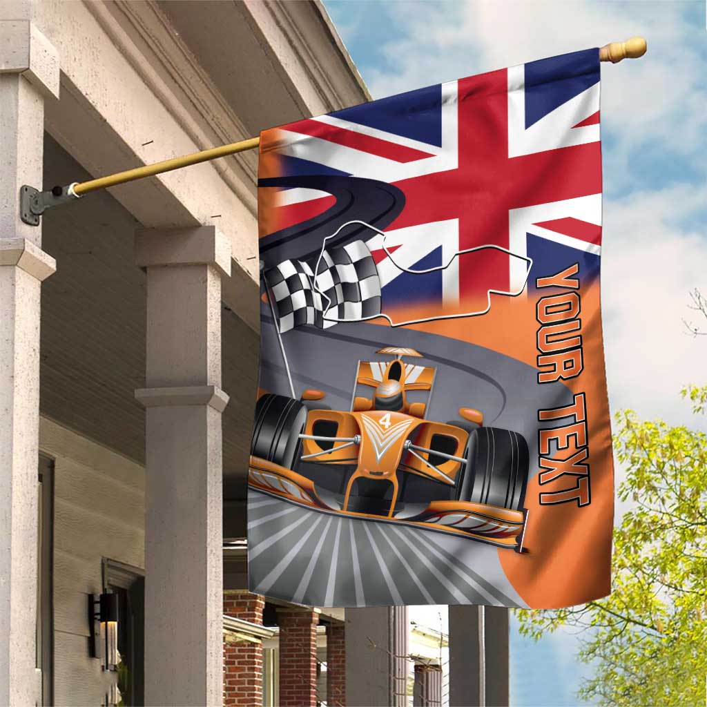 Personalised British Norris Garden Flag 2025 Champion Australia GP