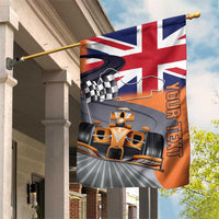 Personalised British Norris Garden Flag 2025 Champion Australia GP