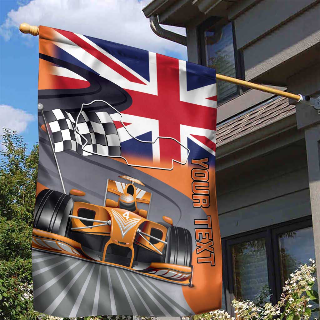 Personalised British Norris Garden Flag 2025 Champion Australia GP